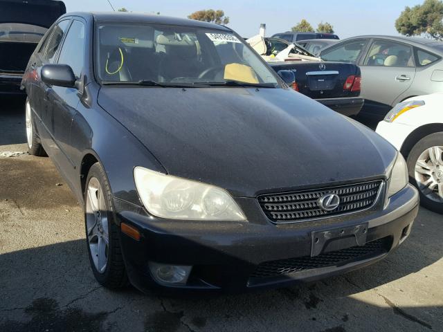 JTHBD192730073943 - 2003 LEXUS IS 300 BLACK photo 1