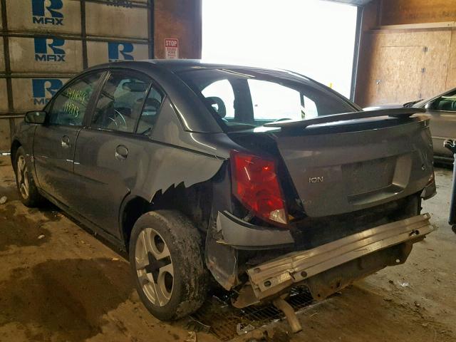 1G8AL54F94Z213452 - 2004 SATURN ION LEVEL CHARCOAL photo 3