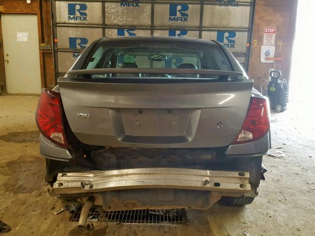 1G8AL54F94Z213452 - 2004 SATURN ION LEVEL CHARCOAL photo 9