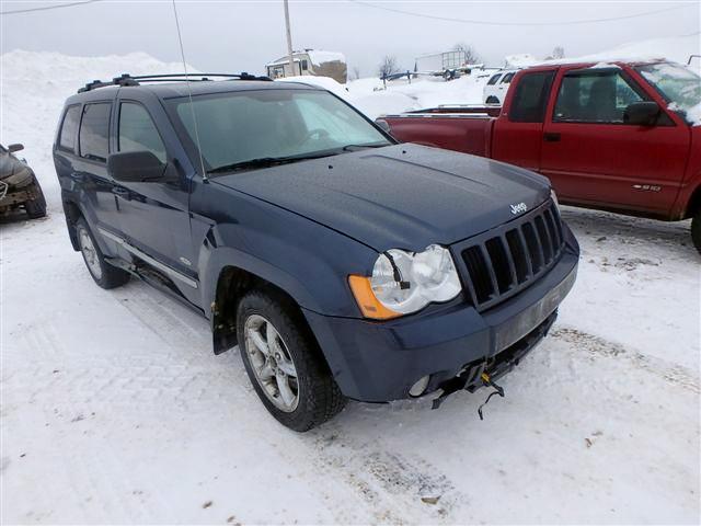 1J8HR48M08C506888 - 2008 JEEP GRAND CHER BLUE photo 1