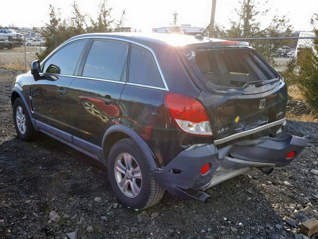 3GSDL43N39S631519 - 2009 SATURN VUE XE BLACK photo 3