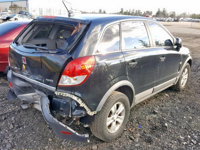 3GSDL43N39S631519 - 2009 SATURN VUE XE BLACK photo 4