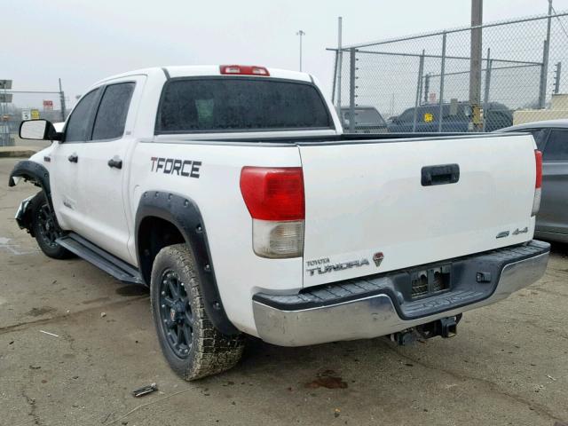 5TFDW5F1XCX212526 - 2012 TOYOTA TUNDRA CRE WHITE photo 3