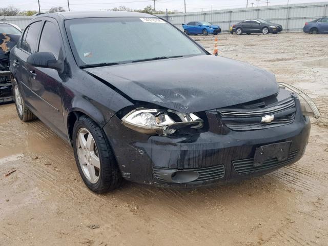 1G1AL58FX87270673 - 2008 CHEVROLET COBALT LT BLACK photo 1