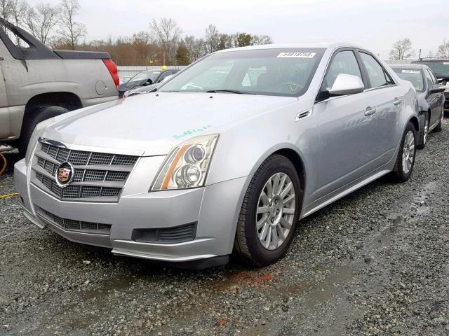 1G6DE5EG5A0128521 - 2010 CADILLAC CTS LUXURY SILVER photo 2