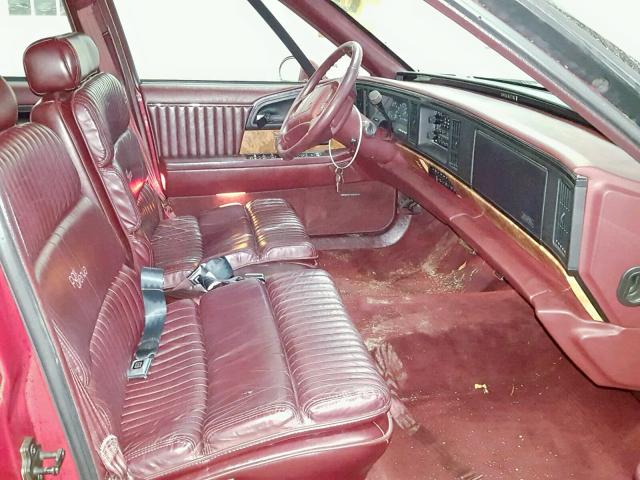 1G4CW52LXRH619246 - 1994 BUICK PARK AVENU BURGUNDY photo 5