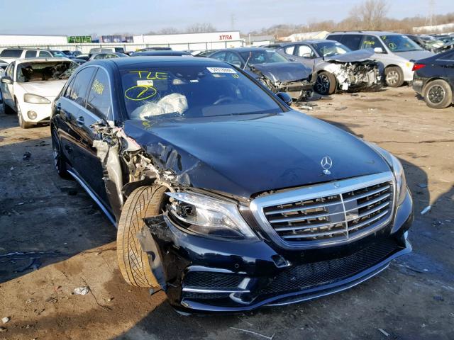 WDDUG8CB0FA098061 - 2015 MERCEDES-BENZ S 550 BLACK photo 1