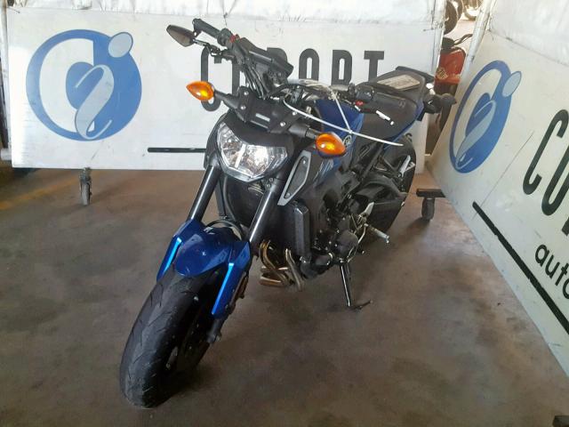 JYARN33Y7GA002971 - 2016 YAMAHA FZ09 C BLUE photo 2