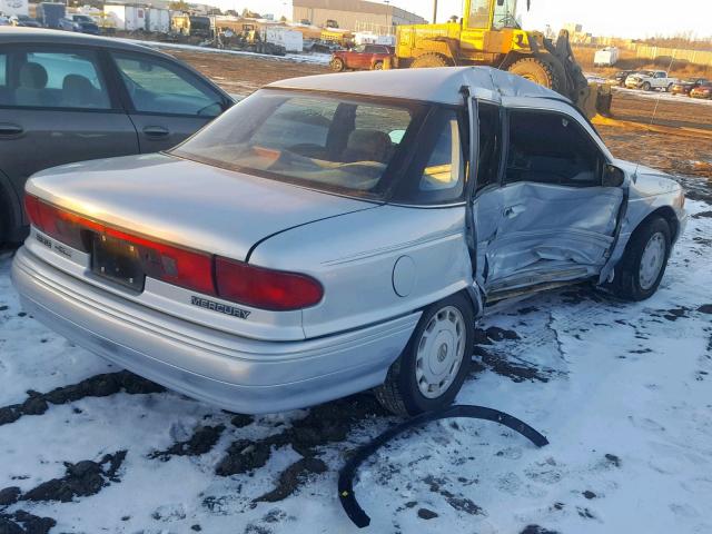 1MELM50U2RA627595 - 1994 MERCURY SABLE GS SILVER photo 4