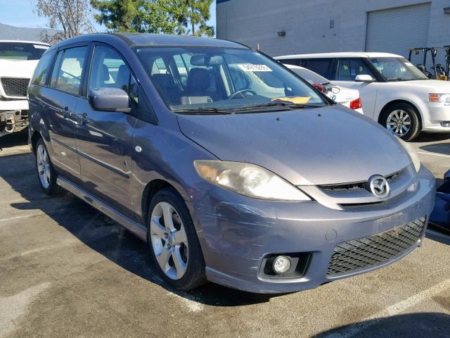 JM1CR29L870134454 - 2007 MAZDA 5 GRAY photo 1