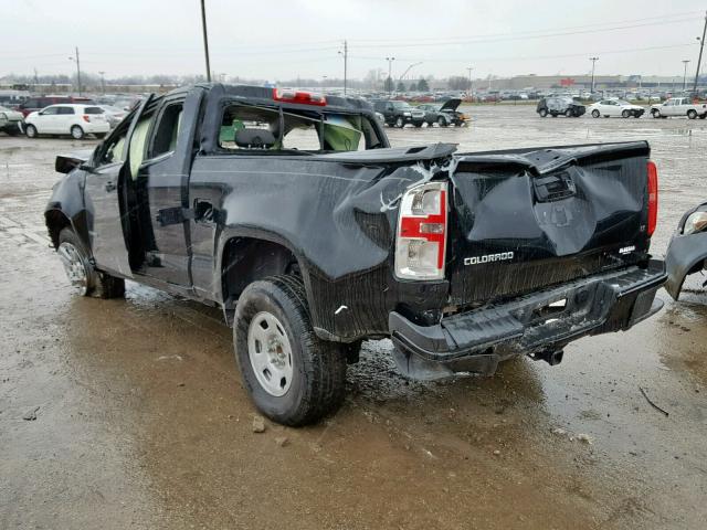 1GCHSCE31G1386966 - 2016 CHEVROLET COLORADO L BLACK photo 3