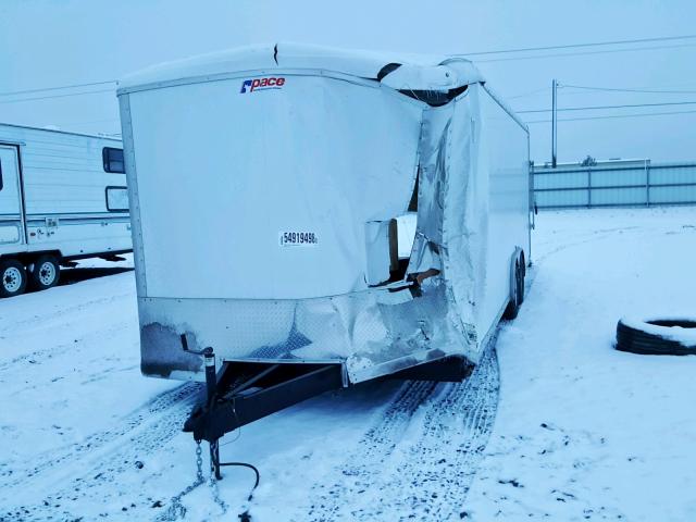 53BPTEB2XFF010561 - 2015 UTILITY TRAILER WHITE photo 2