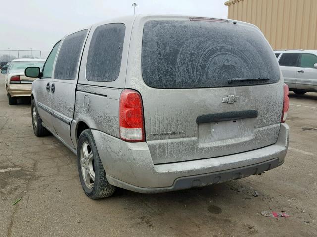 1GNDV23197D175814 - 2007 CHEVROLET UPLANDER L 灰色 照片 3