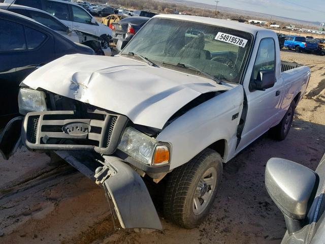 1FTKR1AD5APA74268 - 2010 FORD RANGER WHITE photo 2