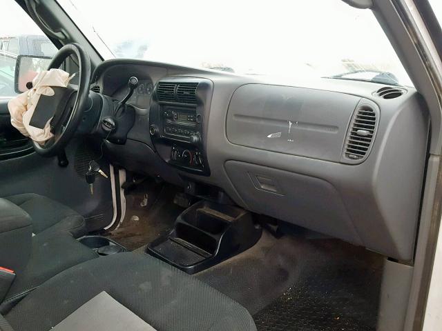 1FTKR1AD5APA74268 - 2010 FORD RANGER WHITE photo 9