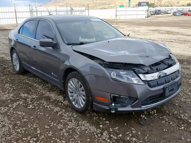 3FADP0L36AR328159 - 2010 FORD FUSION HYB GRAY photo 1