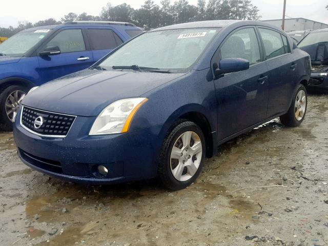 3N1AB61E39L689823 - 2009 NISSAN SENTRA 2.0 BLUE photo 2