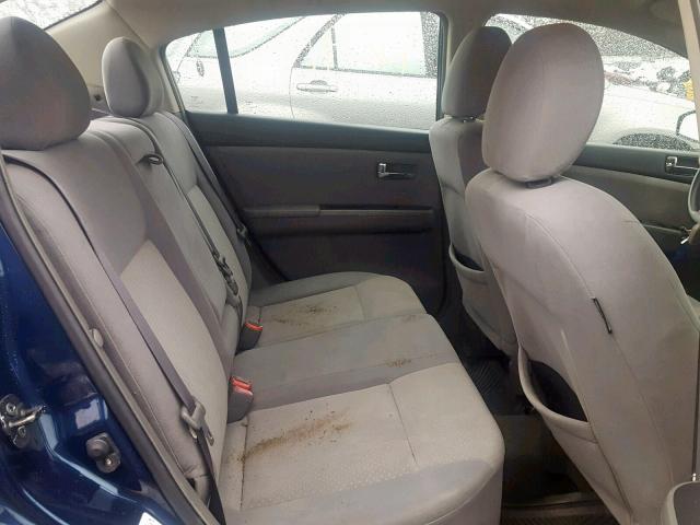 3N1AB61E39L689823 - 2009 NISSAN SENTRA 2.0 BLUE photo 6