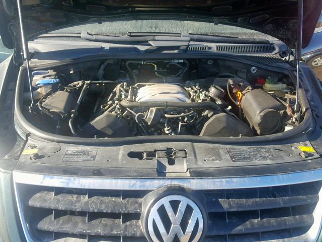 WVGMM77L35D002142 - 2005 VOLKSWAGEN TOUAREG 4. GREEN photo 7