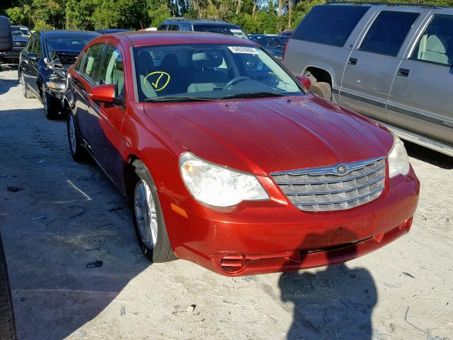 1C3LC56K87N532026 - 2007 CHRYSLER SEBRING TO BURGUNDY photo 1