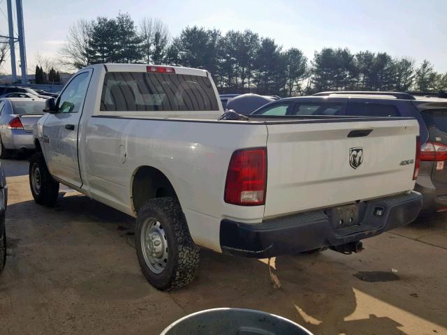 3C6LD5AT2CG168446 - 2012 DODGE RAM 2500 S WHITE photo 3