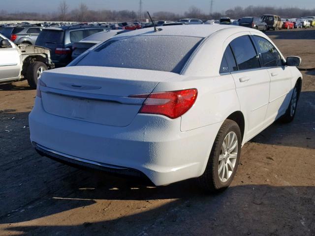 1C3CCBBB4CN207842 - 2012 CHRYSLER 200 TOURIN WHITE photo 4