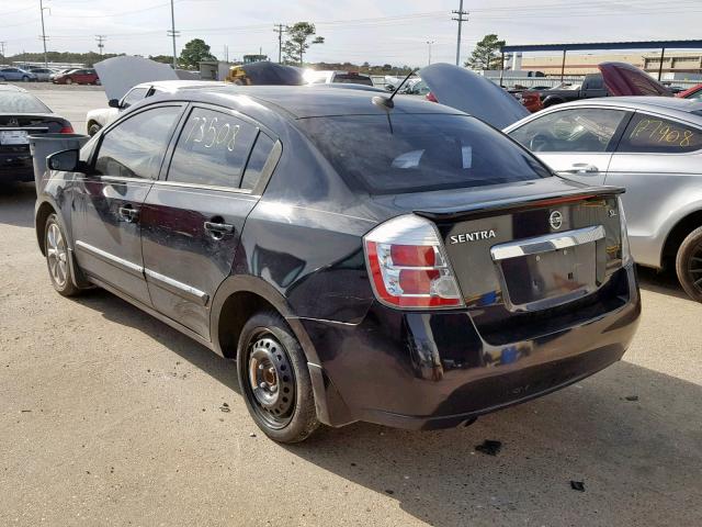 3N1AB6AP3BL724223 - 2011 NISSAN SENTRA 2.0 BLACK photo 3