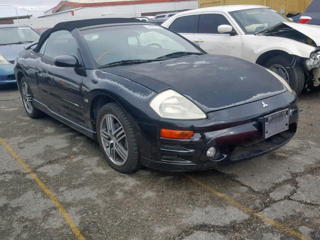 4A3AE75H95E022373 - 2005 MITSUBISHI ECLIPSE SP BLACK photo 1