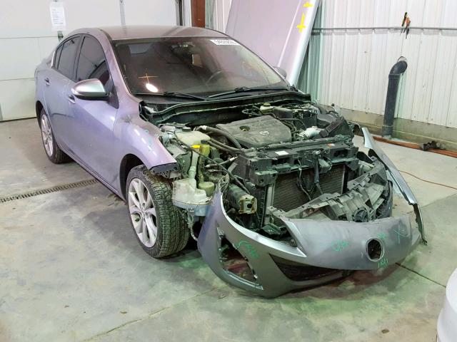 JM1BL1S58A1184050 - 2010 MAZDA 3 S SILVER photo 1