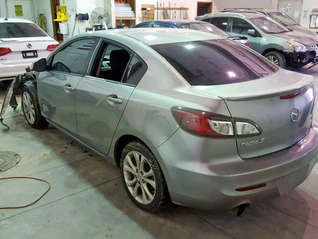 JM1BL1S58A1184050 - 2010 MAZDA 3 S SILVER photo 3