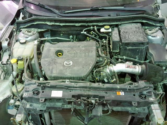 JM1BL1S58A1184050 - 2010 MAZDA 3 S SILVER photo 7