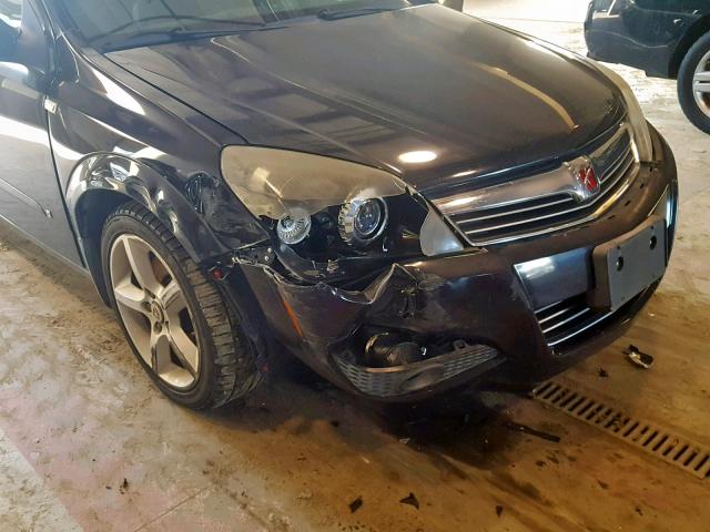 W08AT671285065534 - 2008 SATURN ASTRA XR BLACK photo 9