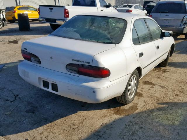 1Y1SK5386RZ103560 - 1994 GEO PRIZM LSI WHITE photo 4