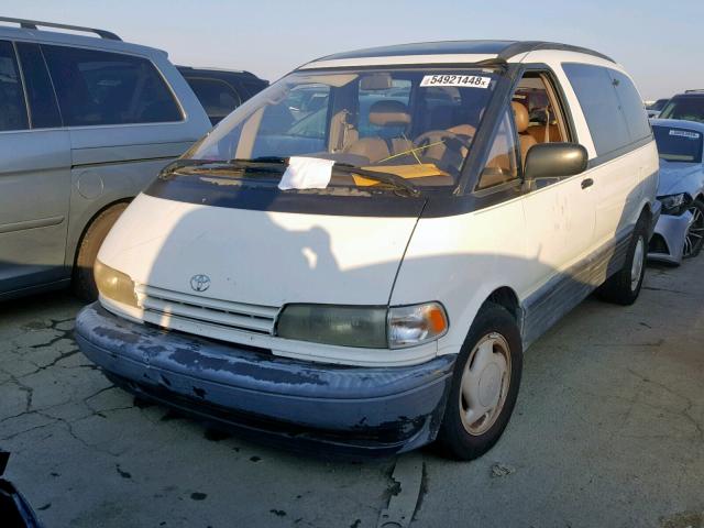 JT3AC14R5S1182659 - 1995 TOYOTA PREVIA LE WHITE photo 2