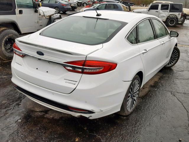 3FA6P0RU6JR128116 - 2018 FORD FUSION TIT GRAY photo 4