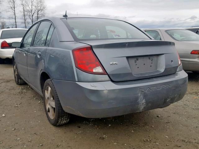 1G8AL55F27Z144784 - 2007 SATURN ION LEVEL GRAY photo 3