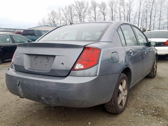 1G8AL55F27Z144784 - 2007 SATURN ION LEVEL GRAY photo 4