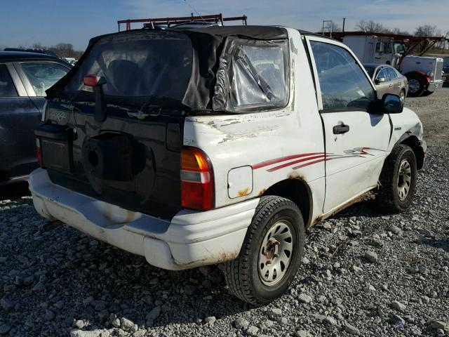 2S3TA52C3X6101616 - 1999 SUZUKI VITARA JA WHITE photo 4