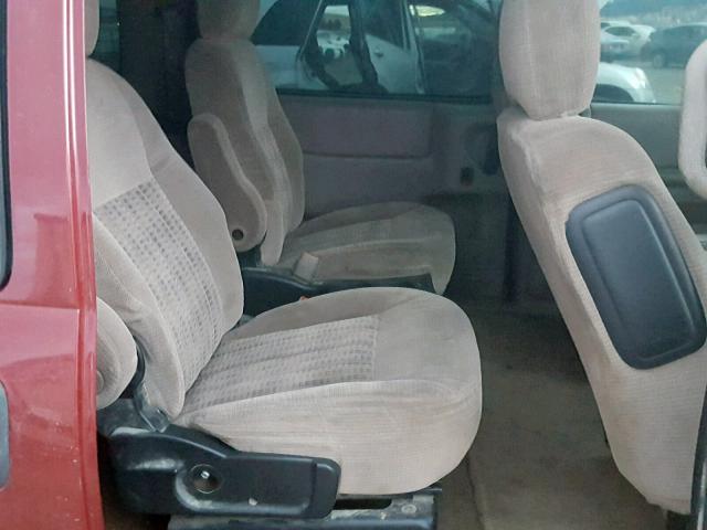 1GNDX13E04D232727 - 2004 CHEVROLET VENTURE LU RED photo 6