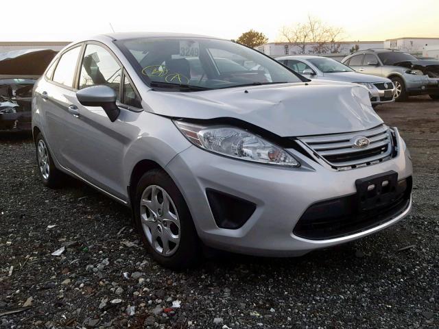 3FADP4AJ7DM140518 - 2013 FORD FIESTA S SILVER photo 1