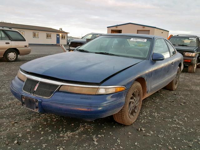 1LNLM91V6RY787935 - 1994 LINCOLN MARK VIII BLUE photo 2