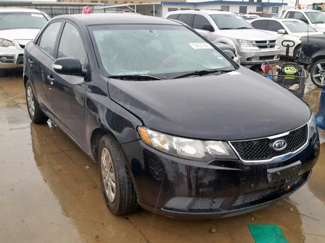 KNAFU4A29A5063248 - 2010 KIA FORTE EX BLACK photo 1