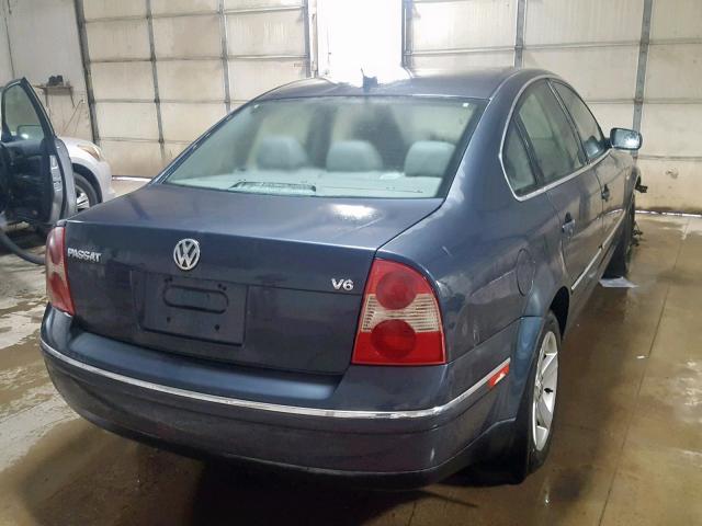 WVWRH63B04P056520 - 2004 VOLKSWAGEN PASSAT GLX 蓝色 照片 4