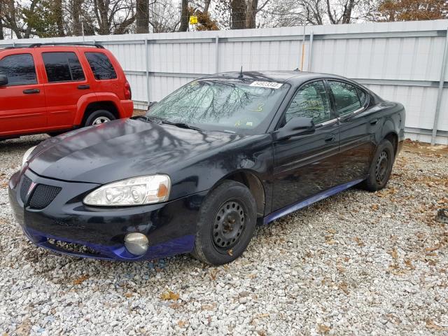 2G2WR524041138276 - 2004 PONTIAC GRAND PRIX BLACK photo 2