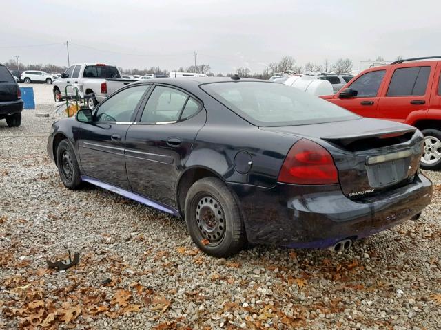 2G2WR524041138276 - 2004 PONTIAC GRAND PRIX BLACK photo 3