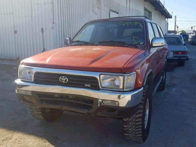 JT3VN39W8P0102290 - 1993 TOYOTA 4RUNNER VN RED photo 2