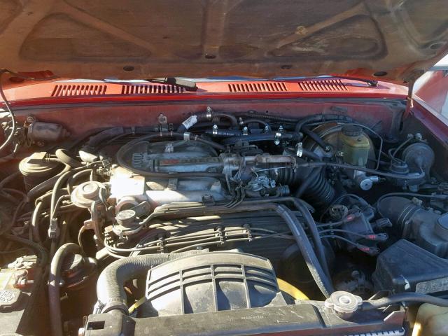 JT3VN39W8P0102290 - 1993 TOYOTA 4RUNNER VN RED photo 7