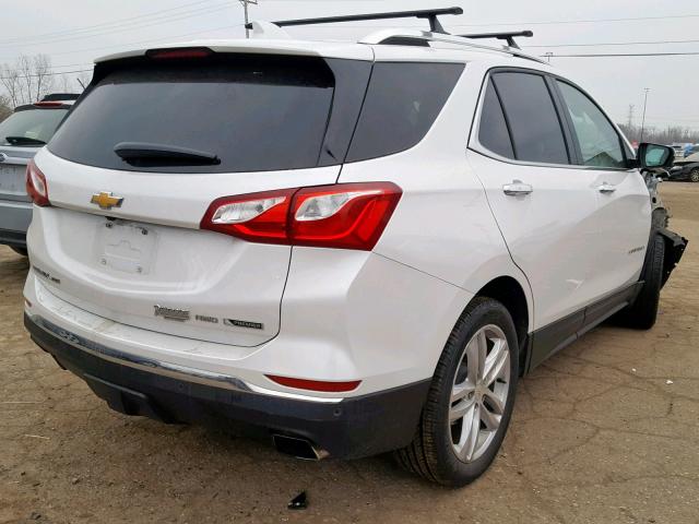 2GNAXWEXXJ6211618 - 2018 CHEVROLET EQUINOX PR WHITE photo 4