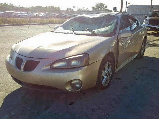 2G2WP522251285057 - 2005 PONTIAC GRAND PRIX ოქროსფერი ფოტო 2