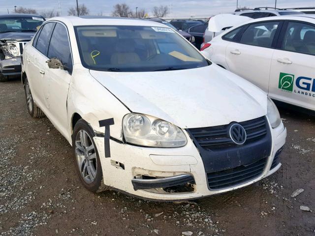 3VWST71K46M729632 - 2006 VOLKSWAGEN JETTA TDI WHITE photo 1